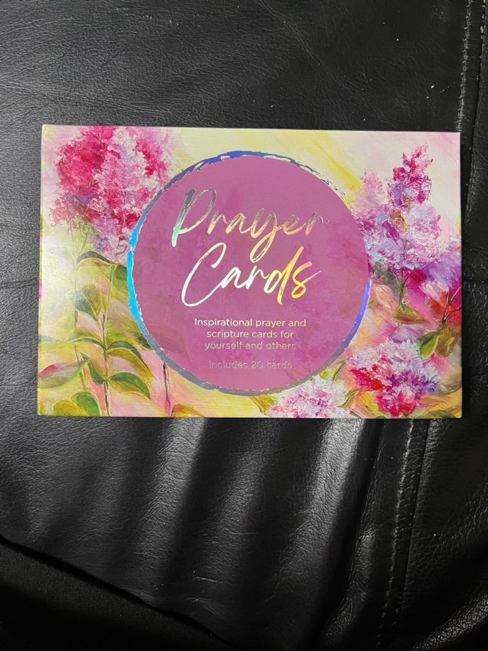 Prayer Cards Inspirational Set - Pink Floral